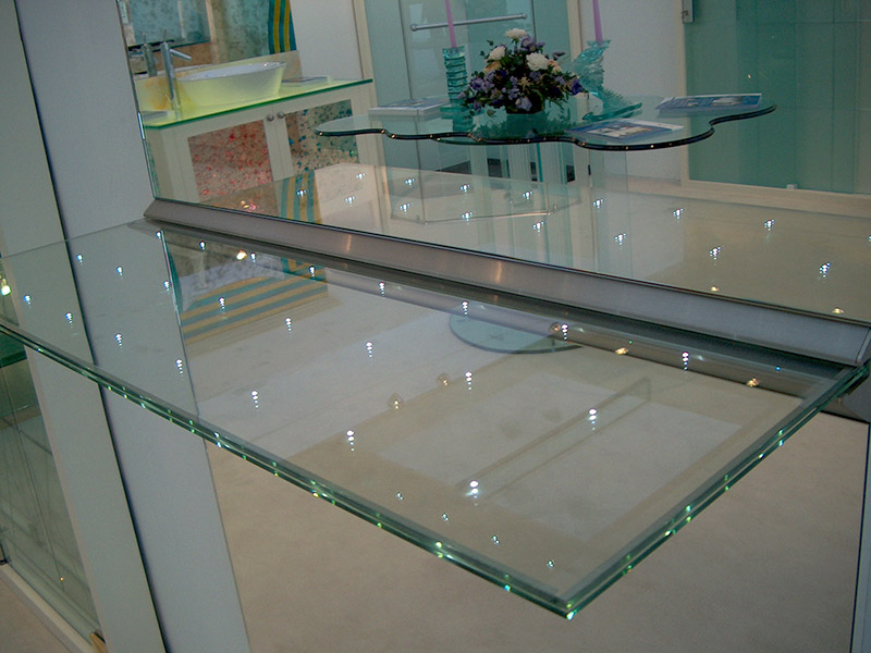 Merging LED Lights and Glass